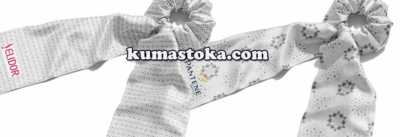 fularlı lastikli toka