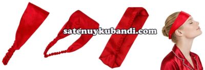 saten saç bandı